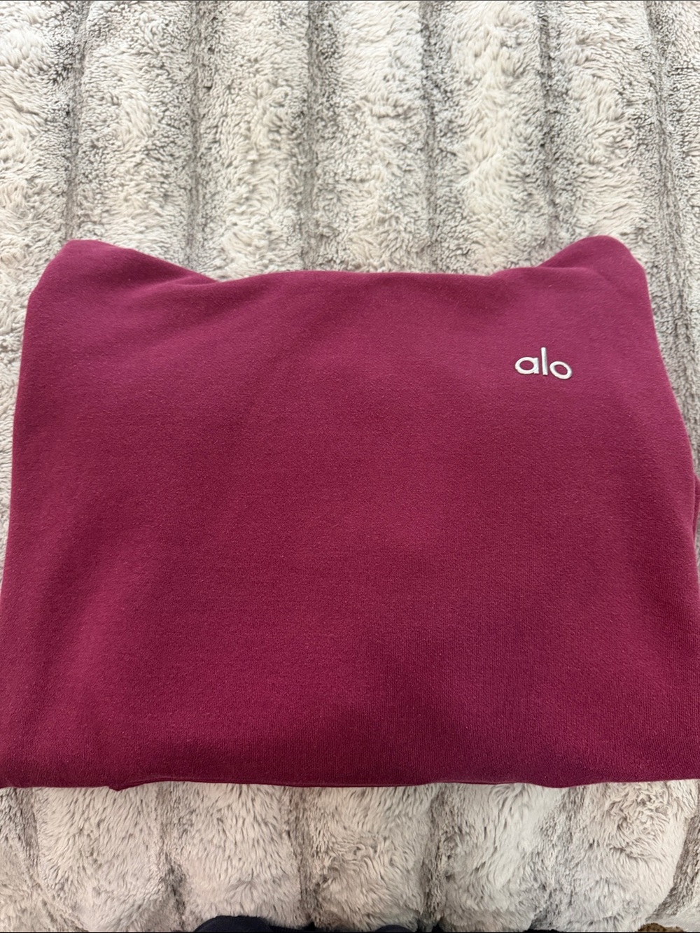 ALO Yoga Women's Raspberry Crewneck Sweater